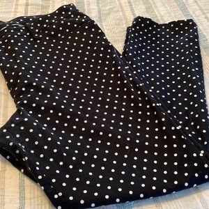 Polka dot pants